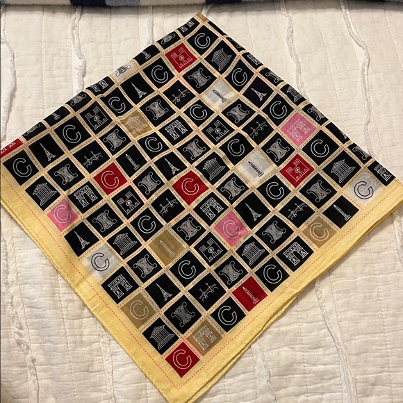 Authentic Celine Colorful Patterned Scarf - Picture 1 of 5
